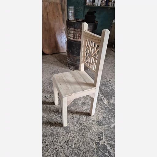 صندلی چوبی ناهارخوری و کافه مبلمان اورلین مدل 959353 — تصویر ۲