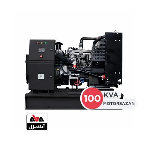 دیزل ژنراتور 100 کاوا موتور سازان مدل 4/40a