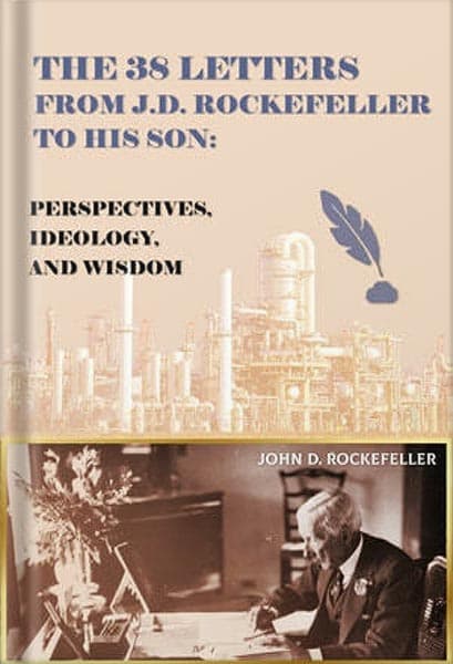 دانلود کتاب The 38 Letters from J.D. Rockefeller to his son: Perspectives, Ideology, and Wisdom by J. D. Rockefeller