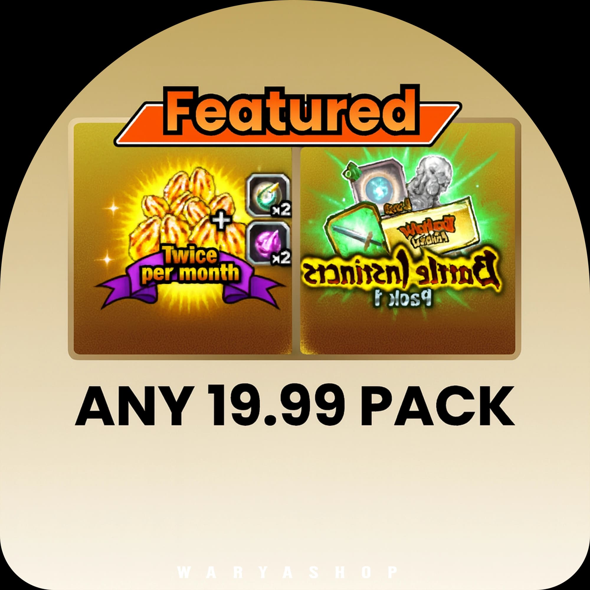 آیتم دلخواه 19.99 دلاری بازی (Dragon Ball Z Dokkan Battle ) به انتخاب شما — تصویر ۲