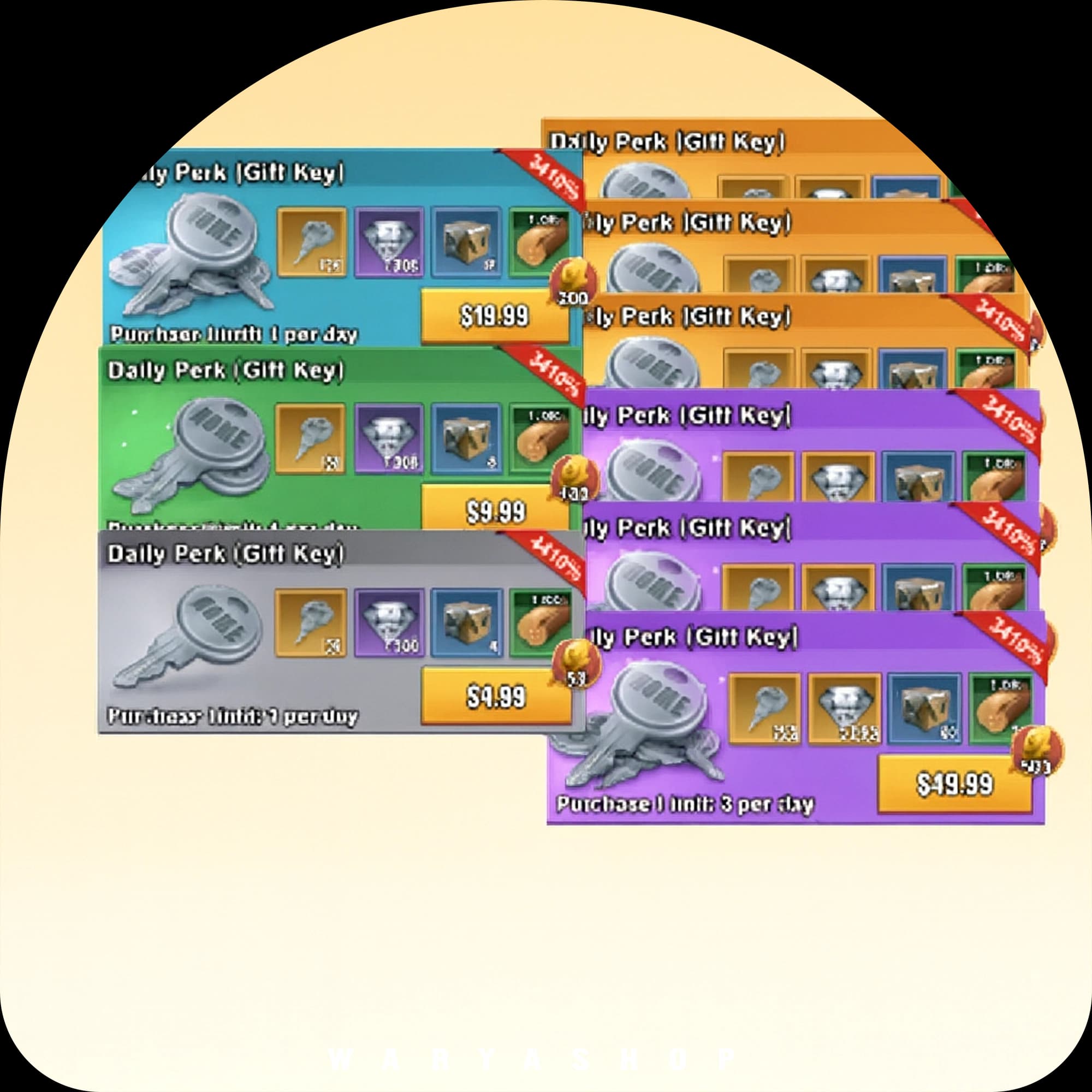 Daily Perk (Gift Key) All-In-One بازی Last Z: Survival Shooter — تصویر ۲