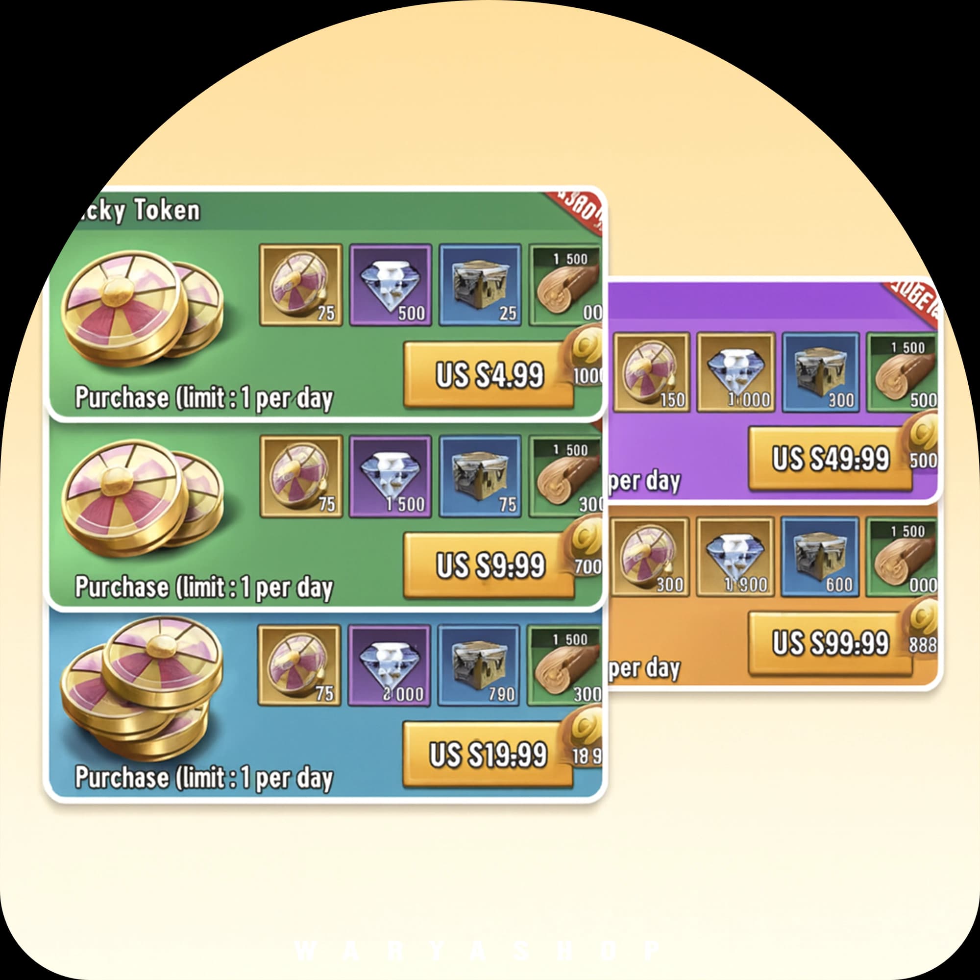 Lucky Token All-In-One بازی Last Z: Survival Shooter — تصویر ۲