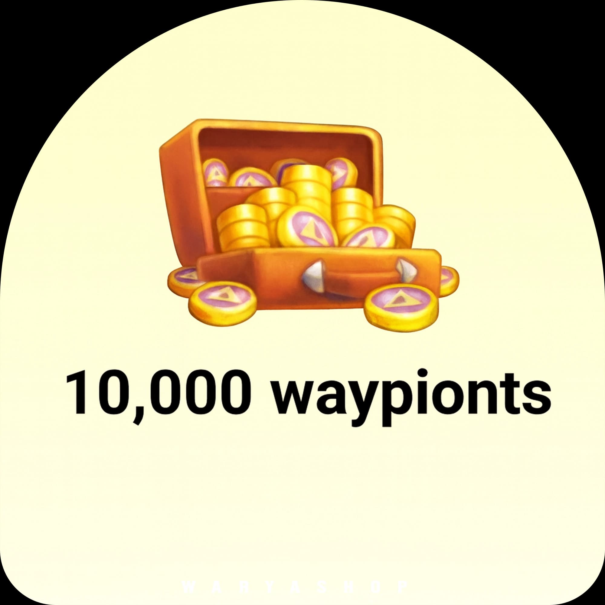 10000 Waypoints بازی Tiles Survive