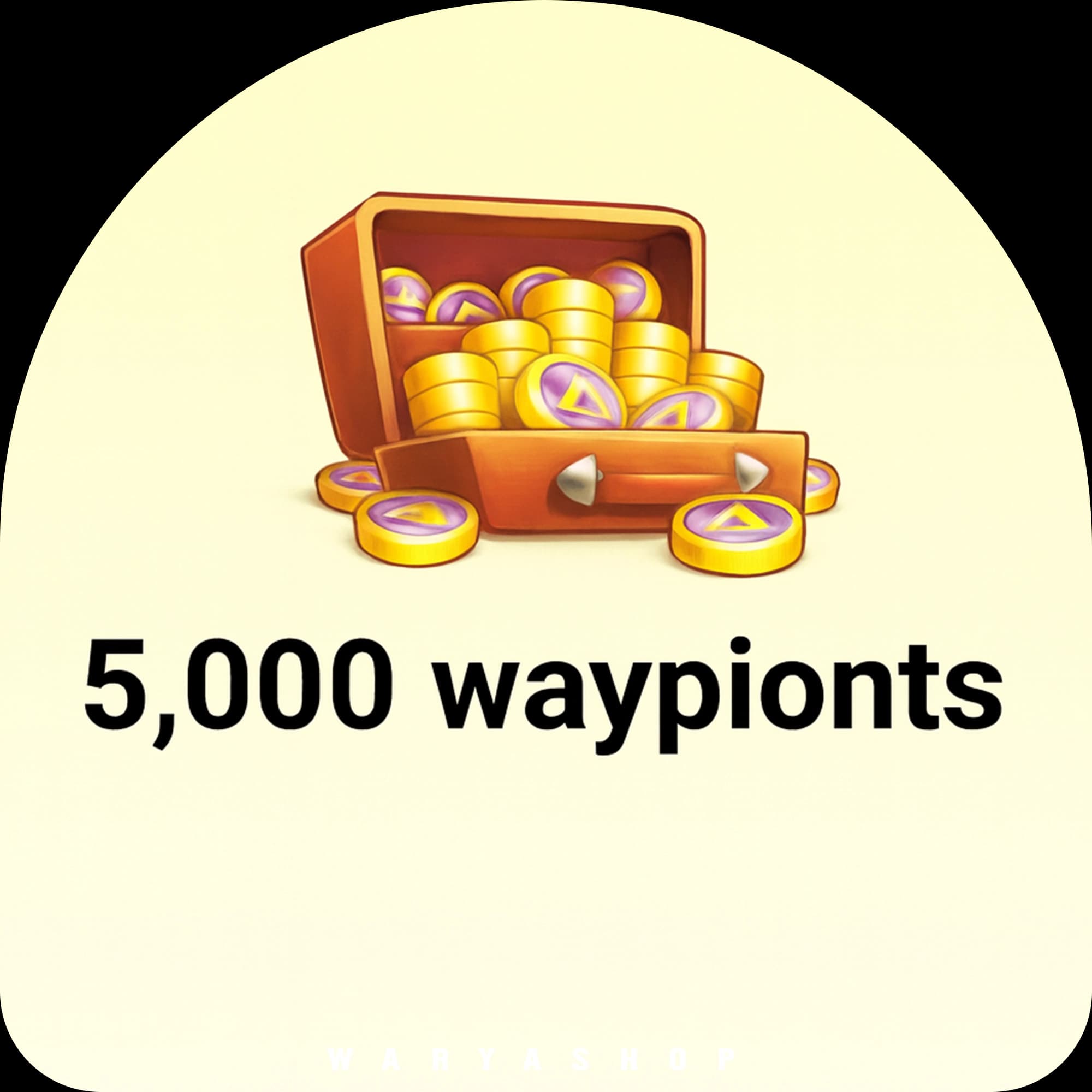 5000 Waypoints بازی Tiles Survive