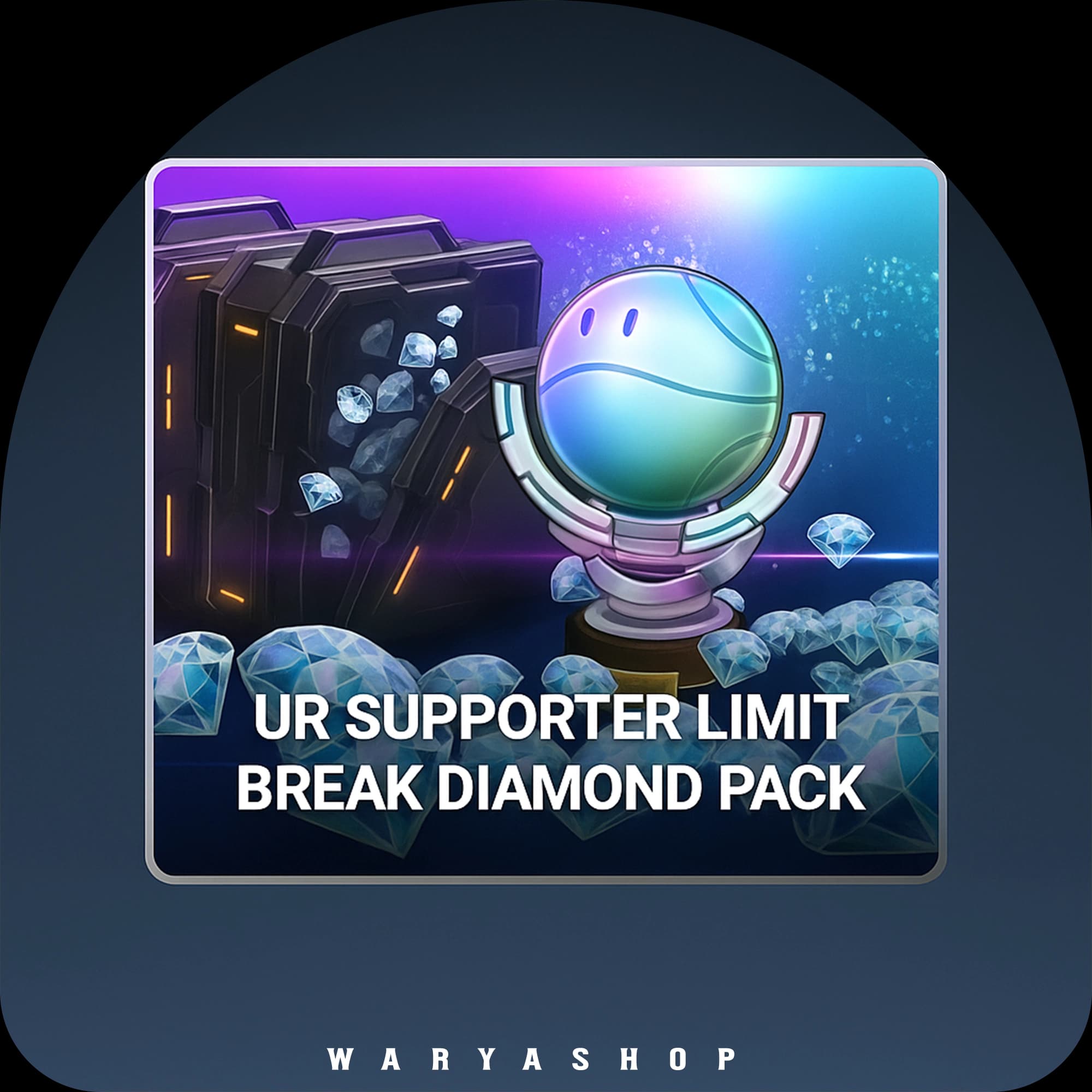 UR Supporter Limit Break Diamond Pack بازی SD Gundam G Generation ETERNAL