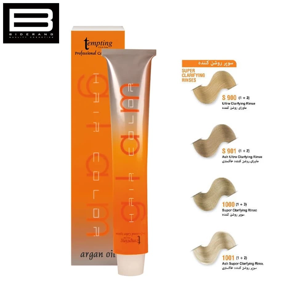 رنگ مو روشن کننده تمپتینگ گلام سری Super Clarifing حجم 100ml — تصویر ۲