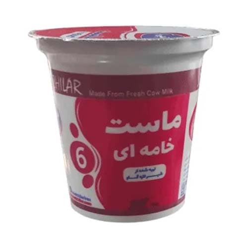 ماست لیوانی 6% خامه ای 600گ سوتچی لر