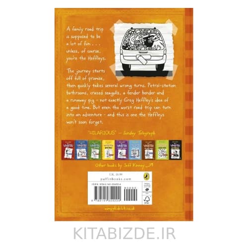 کتاب Diary of a Wimpy Kid 9 The Long Haul — تصویر ۲