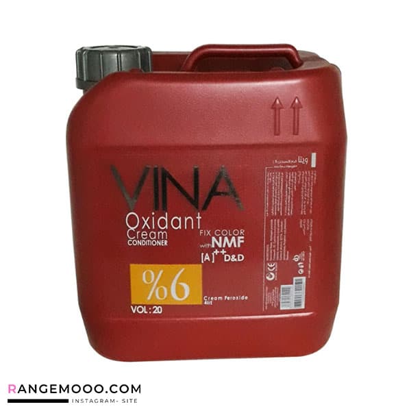 کرم اکسیدان وینا Vina شش (6) درصد حجم 4000 میلی لیتر