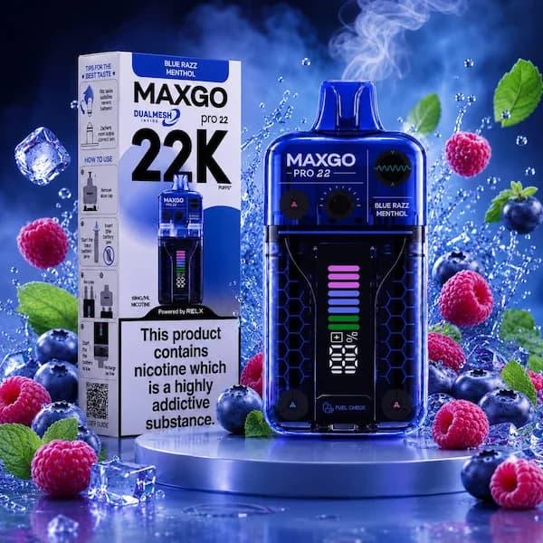 پاد یکبارمصرف مکس گو 22000 پاف قابل شارژ | RELX MAXGO Pro 22000 — تصویر ۷