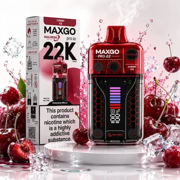 پاد یکبارمصرف مکس گو 22000 پاف قابل شارژ | RELX MAXGO Pro 22000 — تصویر ۶