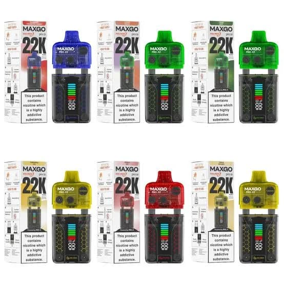 پاد یکبارمصرف مکس گو 22000 پاف قابل شارژ | RELX MAXGO Pro 22000