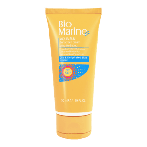 کرم ضد آفتاب رطوبت رسان +SPF50 بایومارین 50 گرم