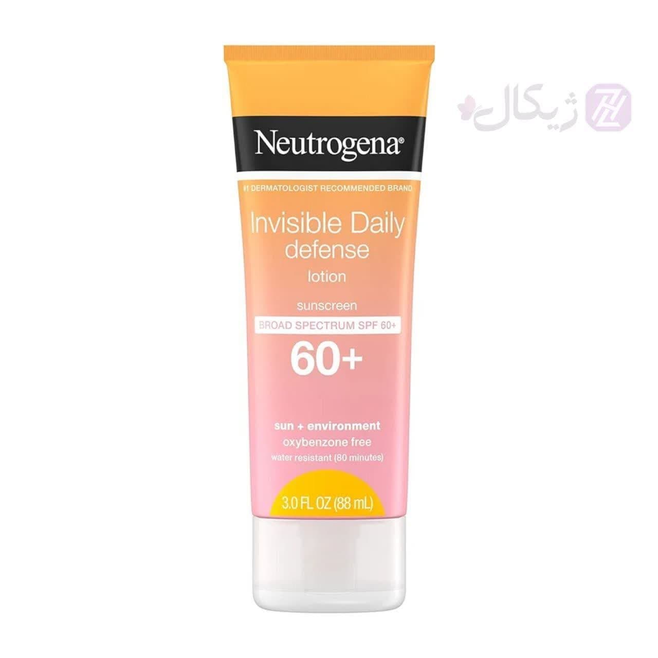 لوسیون ضد آفتاب نوتروژینا SPF 60+ حجم 88 میلی لیتر