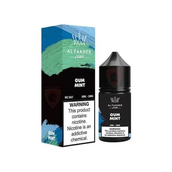 سالت الفاخر آدامس نعنا 30 میل | AL FAKHER Gum Mint Salt 30ml