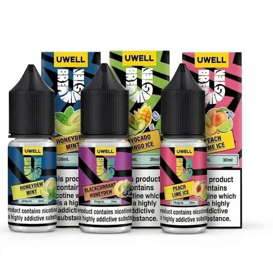 سالت یوول 10 میل نیکوتین 25 میلی‌گرم | UWELL Salt Nicotine 10ml 25mg