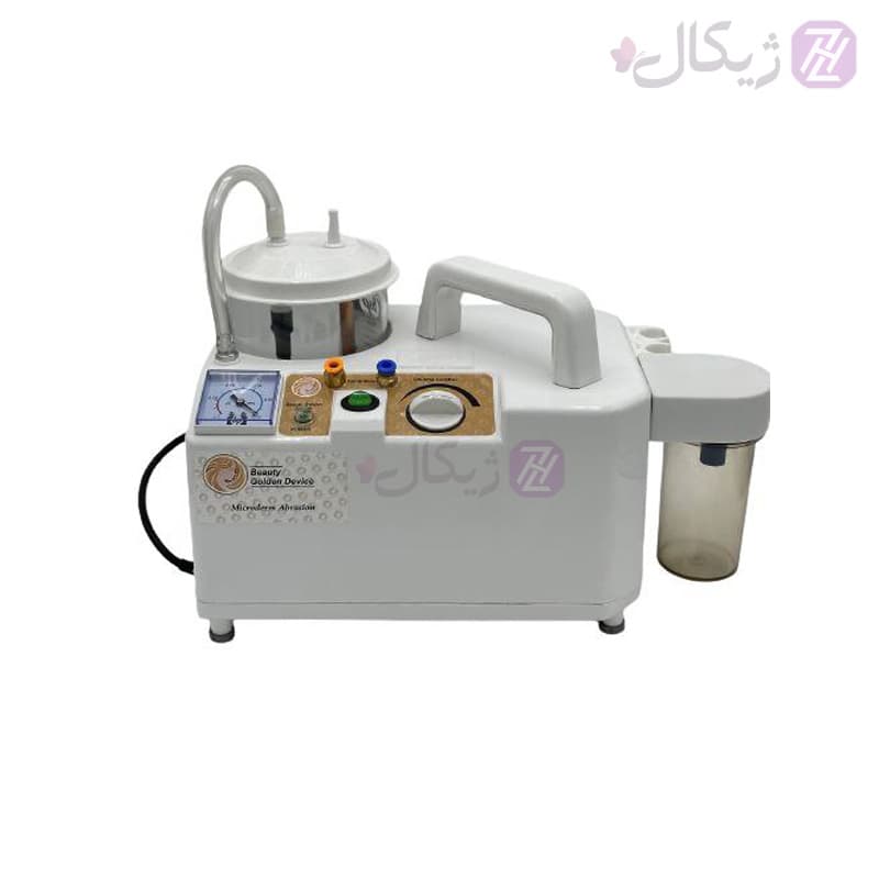 میکرودرم ابریژن 80 پاسکال دو پمپ موتور سنگین برند بیوتی گلدن دیوایس — تصویر ۲