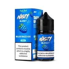 سالت نستی تمشک آبی یخ 30 میل | NASTY Blueberry Ice Salt 30ml