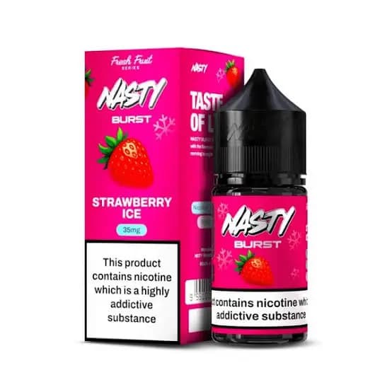 سالت نستی توت فرنگی یخ 30 میل | NASTY Strawberry Ice Salt 30ml