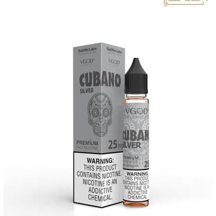 سالت ویگاد کوبانو سیلور 30 میل | VGOD Cubano Silver Salt 30ml