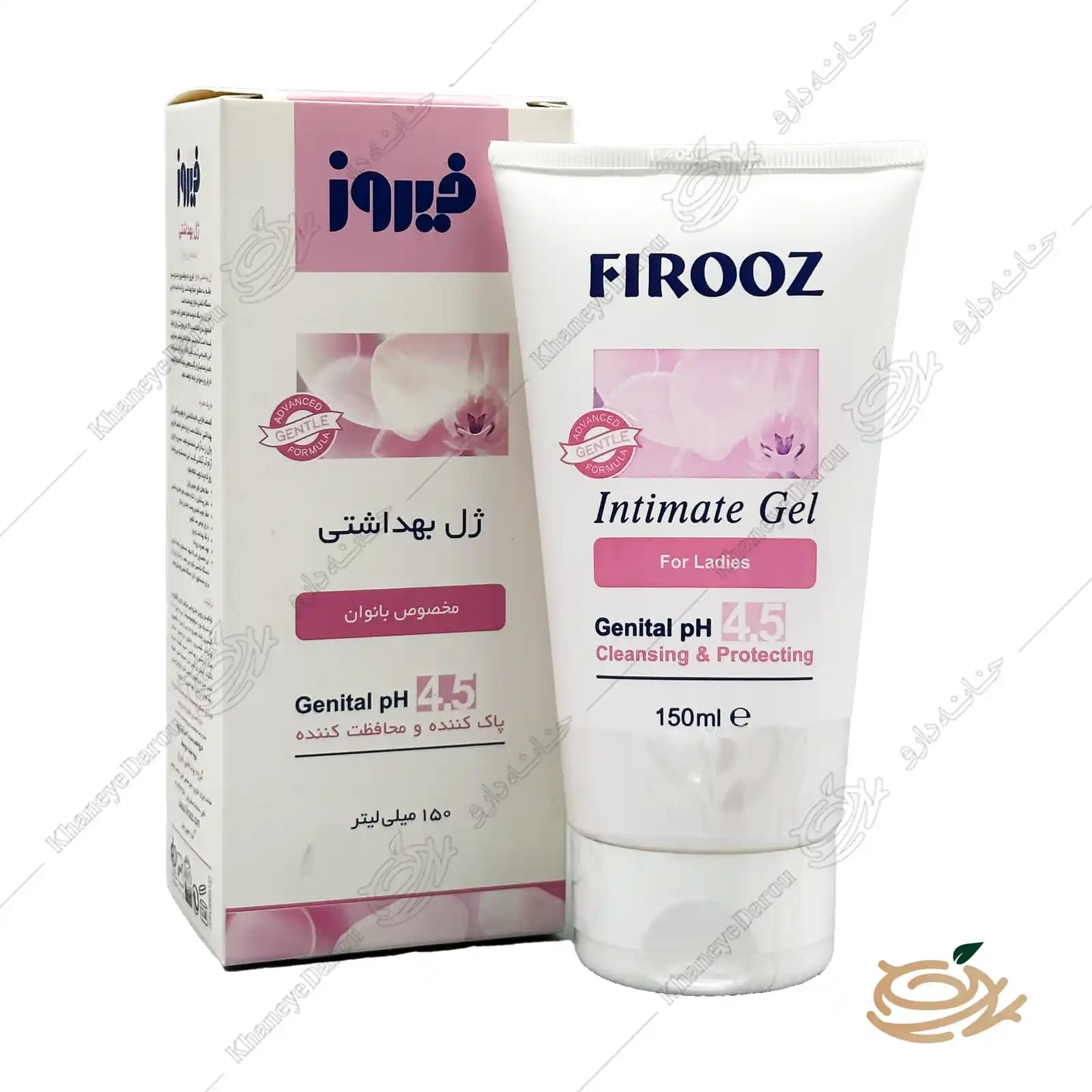 ژل بهداشتی بانوان فیروز حجم 150 میلی لیتر