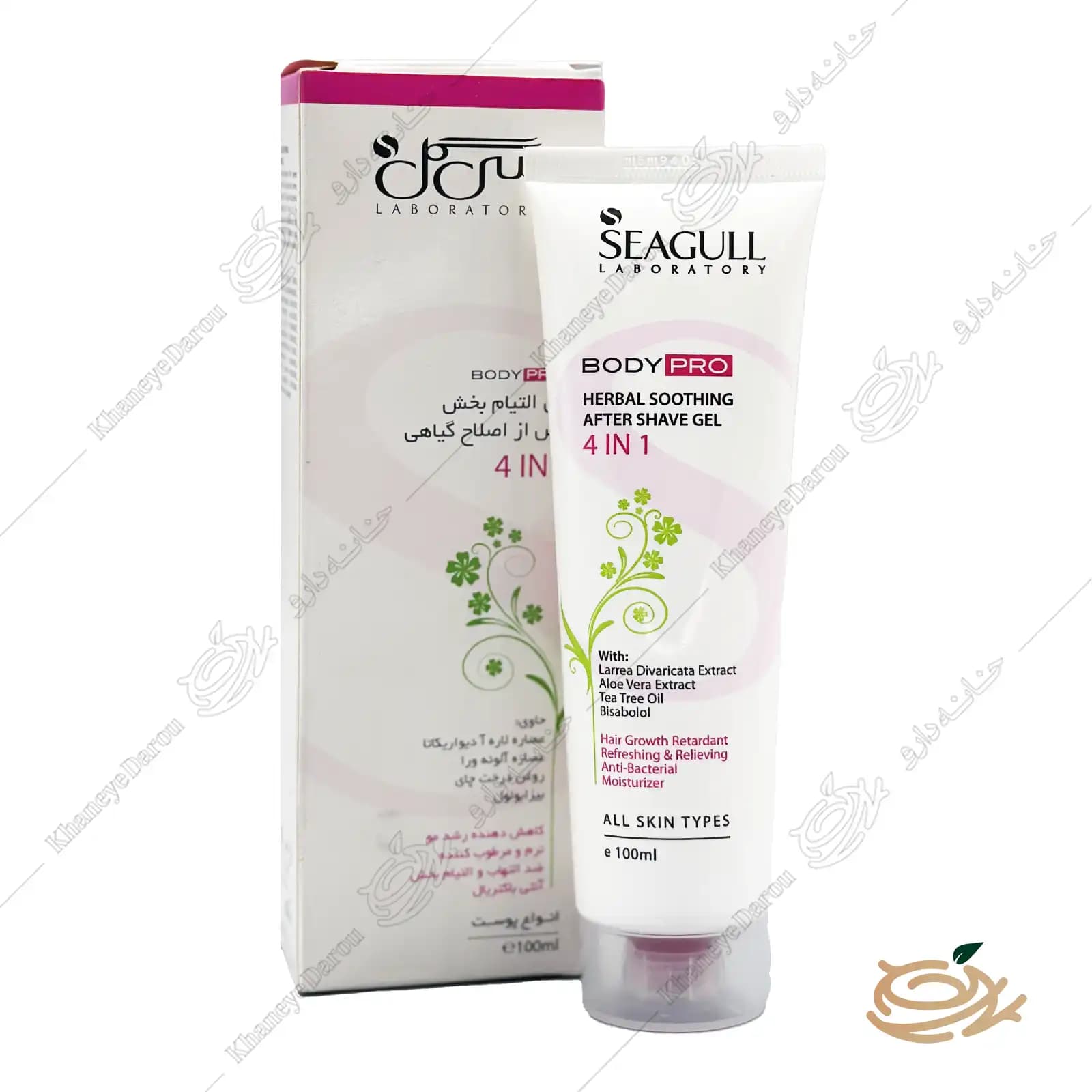 ژل بعد از اصلاح بانوان سی گل