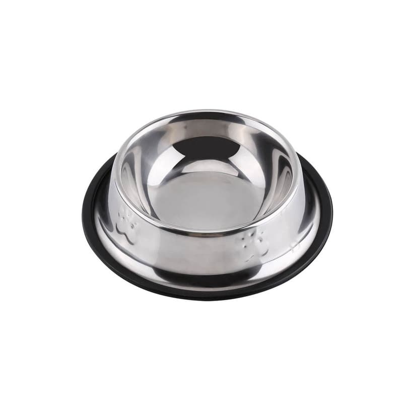 ظرف غذای استیل حیوانات خانگی (مدل Anti-Slip Steel Bowl-S )