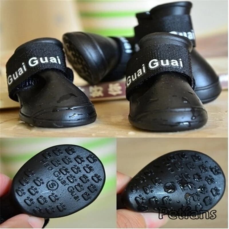 کفش سگ گوآی مدل ORIGINAL GA-BLK (سایز L بسته 4 عددی) — تصویر ۶