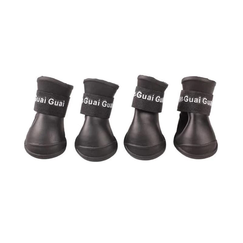 کفش سگ گوآی مدل ORIGINAL GA-BLK (سایز L بسته 4 عددی) — تصویر ۲