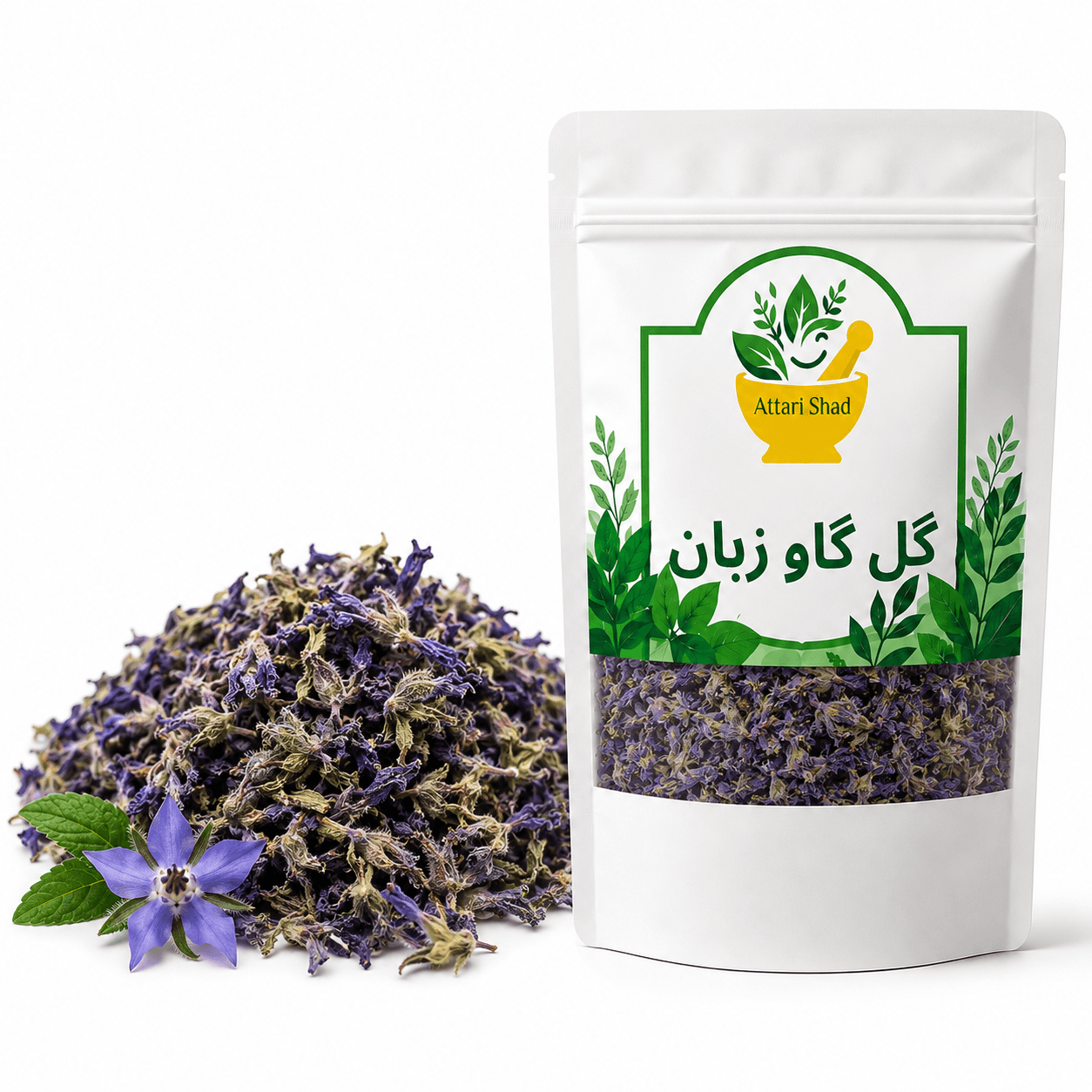 گل گاوزبان خشک اعلا