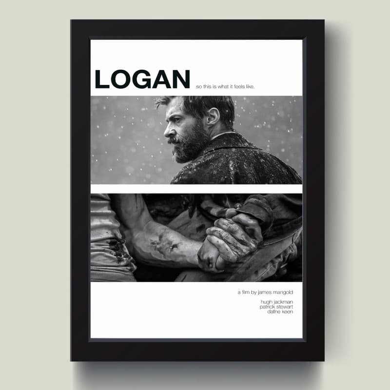 تابلو مدل Logan پوستر فیلم کد ICC-S22