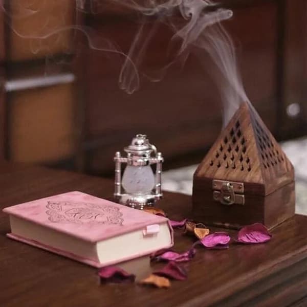 گشته سوز و اسپند دود کن چوبی _ زغالی متوسط — تصویر ۳