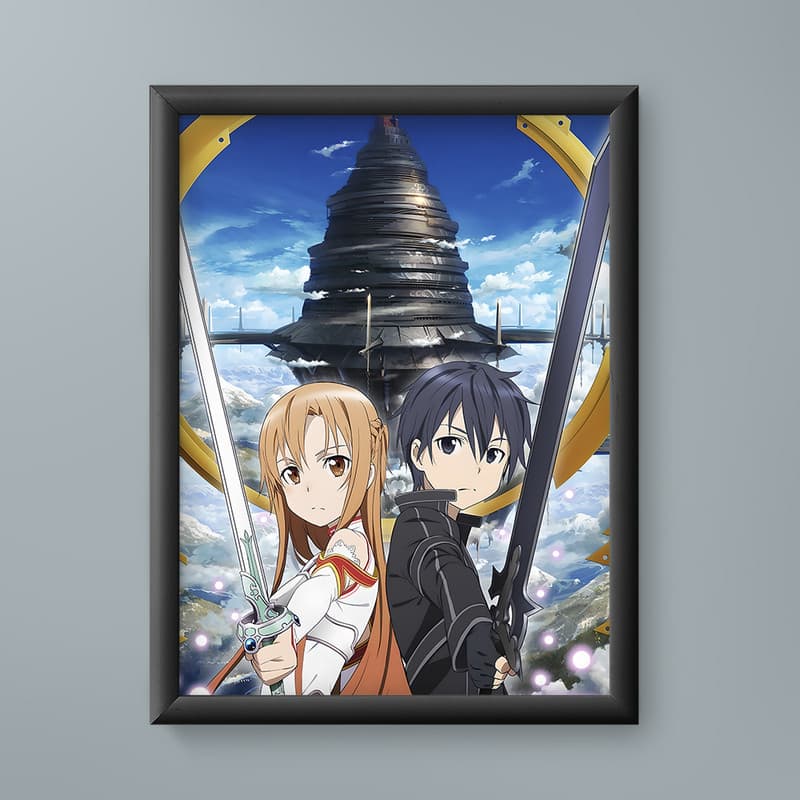 تابلو مدل انیمه سورد آرت Sword Art anime 09 — تصویر ۲