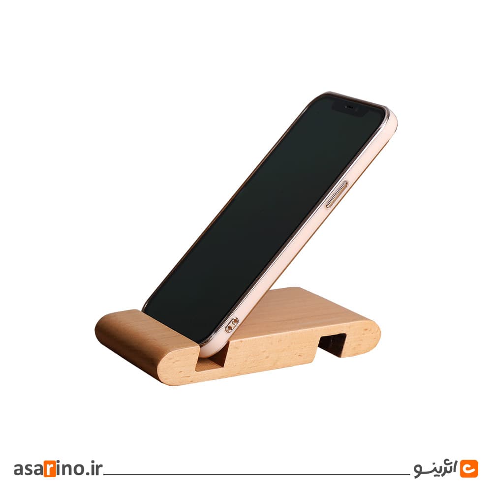 پایه موبایل تبلیغاتی چوبی ZA115