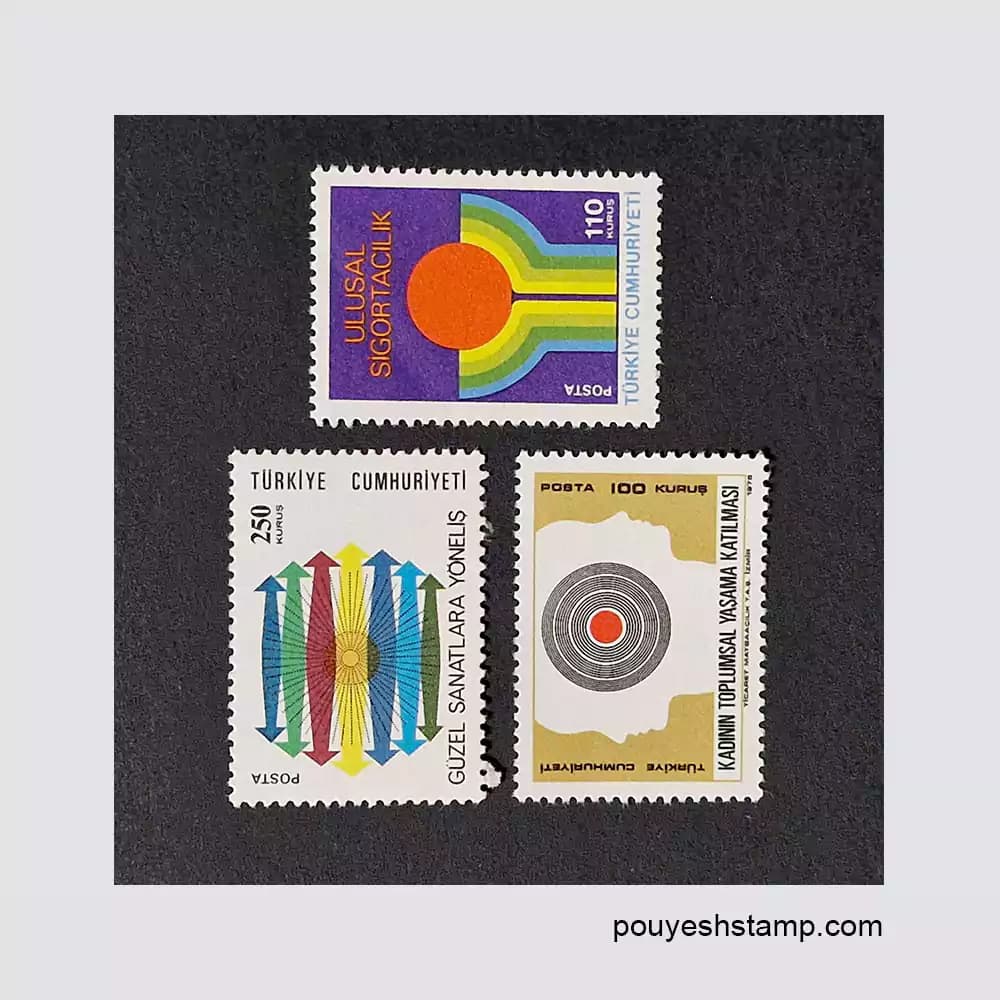 تمبر ترکیه_سری رفرم 1975