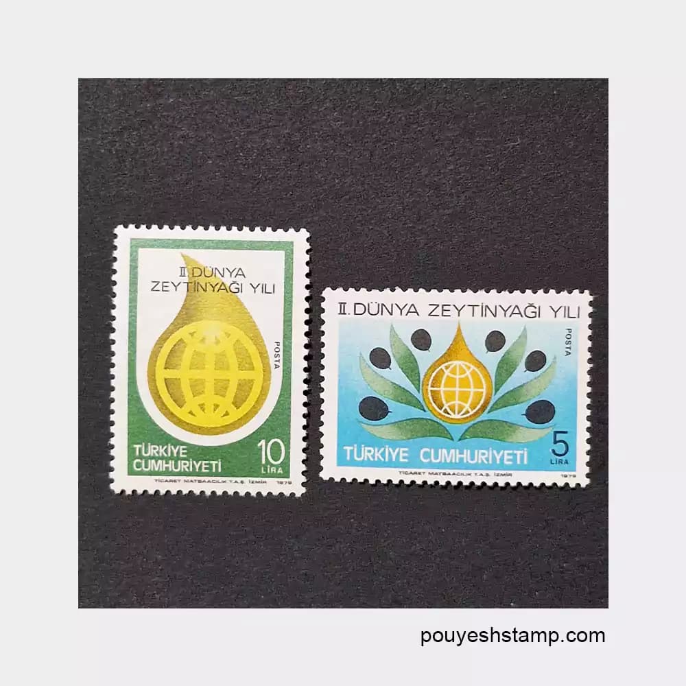 تمبر ترکیه_سری زیتون 1978