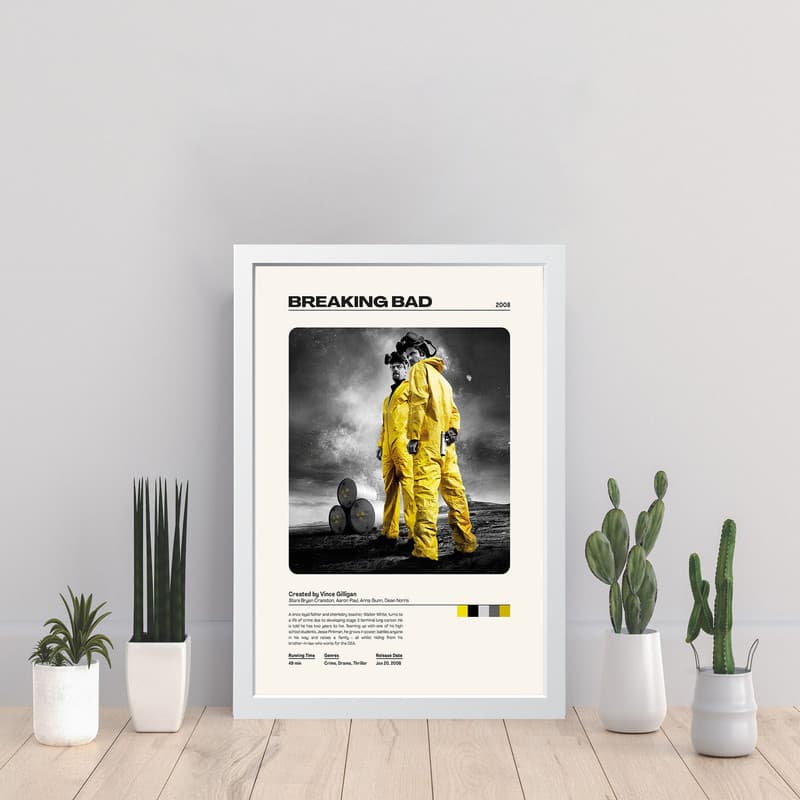 تابلو مدل Breaking Bad کدm2623-w — تصویر ۵