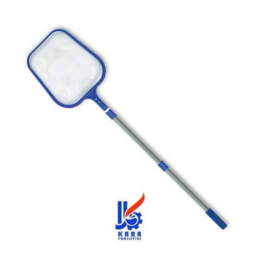 برگ گیر توری تخت فریم پلاستیکی دسته 120 سانتی Kara.Pool مدل LS06 — تصویر ۵