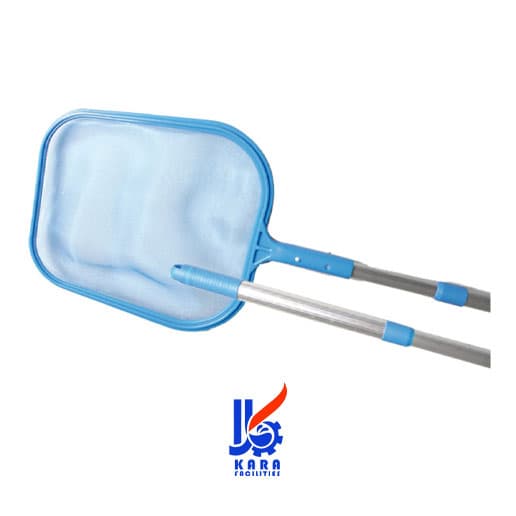 برگ گیر توری تخت فریم پلاستیکی دسته 120 سانتی Kara.Pool مدل LS06 — تصویر ۴