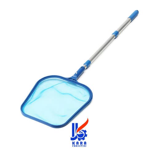 برگ گیر توری تخت فریم پلاستیکی دسته 120 سانتی Kara.Pool مدل LS06