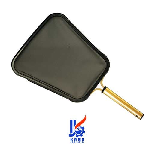 برگ گیر توری تخت دوتکه فریم پلاستیکی دسته آلومنیومی Kara.Pool مدل LS04