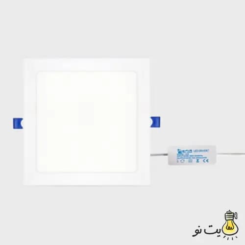 پنل SMD توکار مربع 18 وات یکتا افروز
