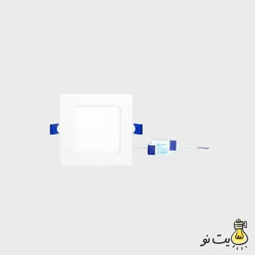 پنل SMD توکار مربع 6 وات یکتا افروز