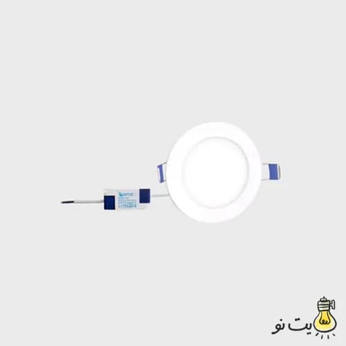 پنل SMD توکار گرد 6 وات یکتا افروز