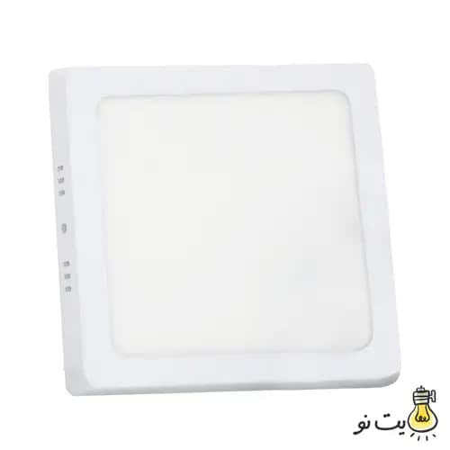 پنل SMD روکار 18 وات مربع یکتا افروز