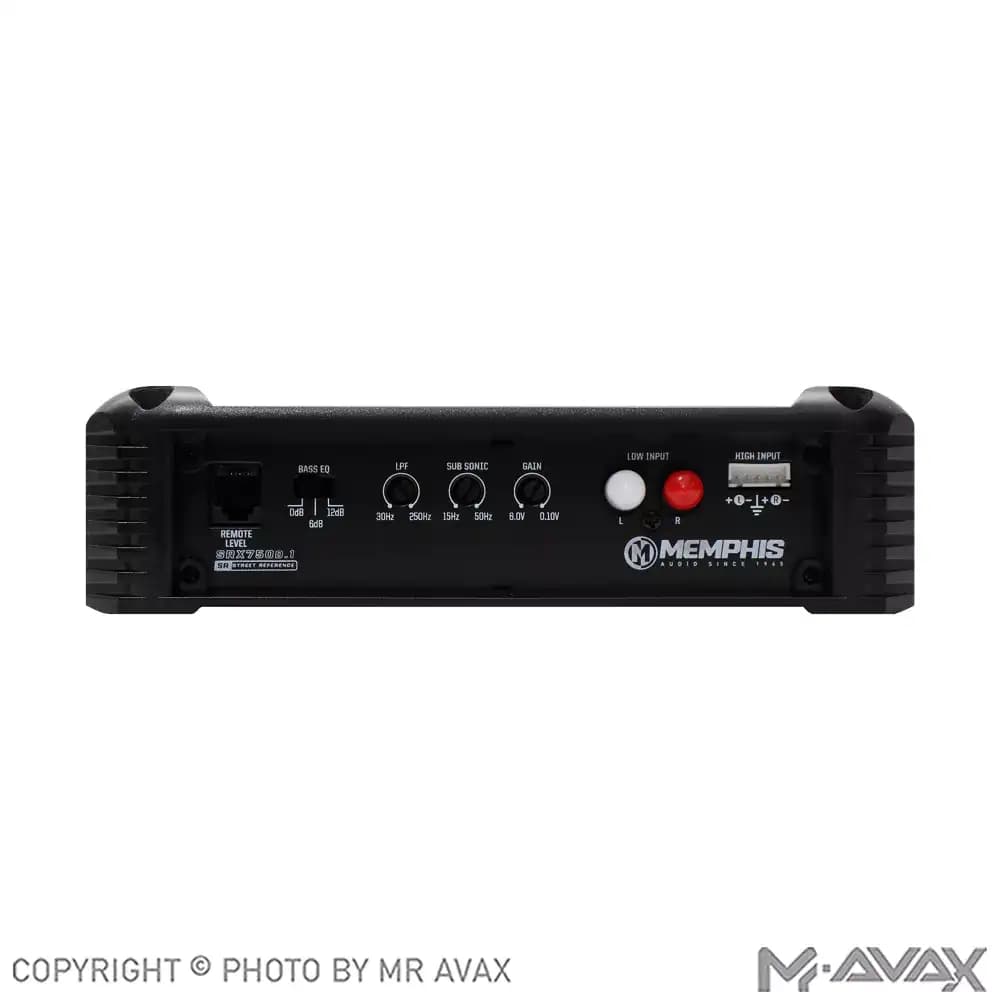 آمپلی فایر 1 کانال ممفیس مدل SRX 750D.1 — تصویر ۴
