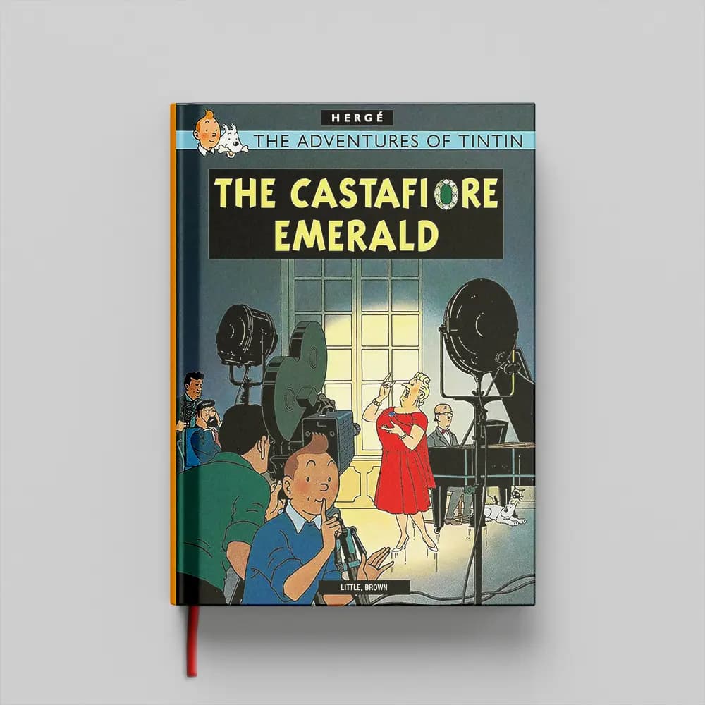کتاب Tintin The Castafiore Emerald جلد سخت (HARDCOVER)
