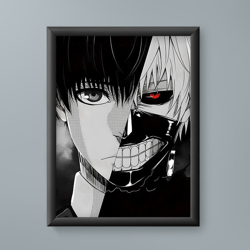 تابلو مدل انیمه کن کانکی توکیو غول Ken Kaneki Tokyo Ghoul anime 07 — تصویر ۲