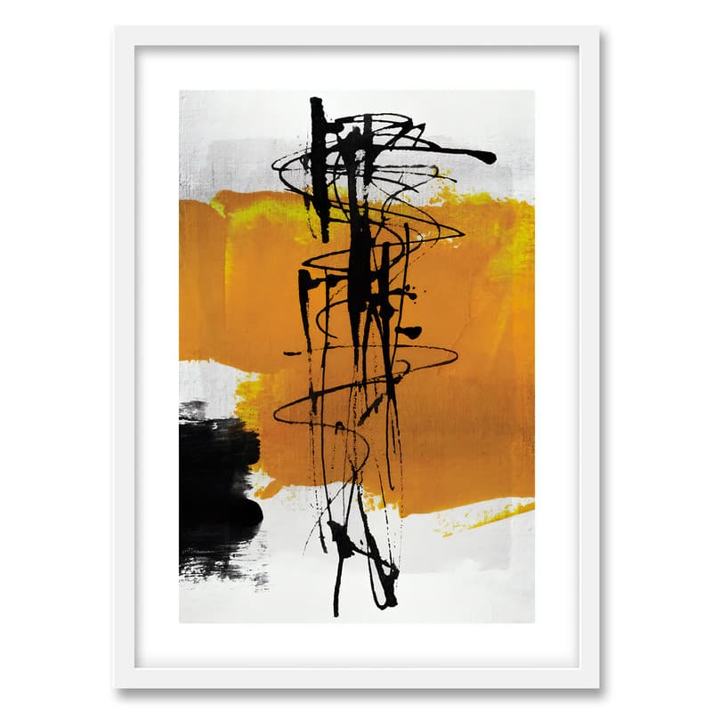 تابلو فورنیمو مدل دکوراتیو Abstract کد 0510W — تصویر ۲