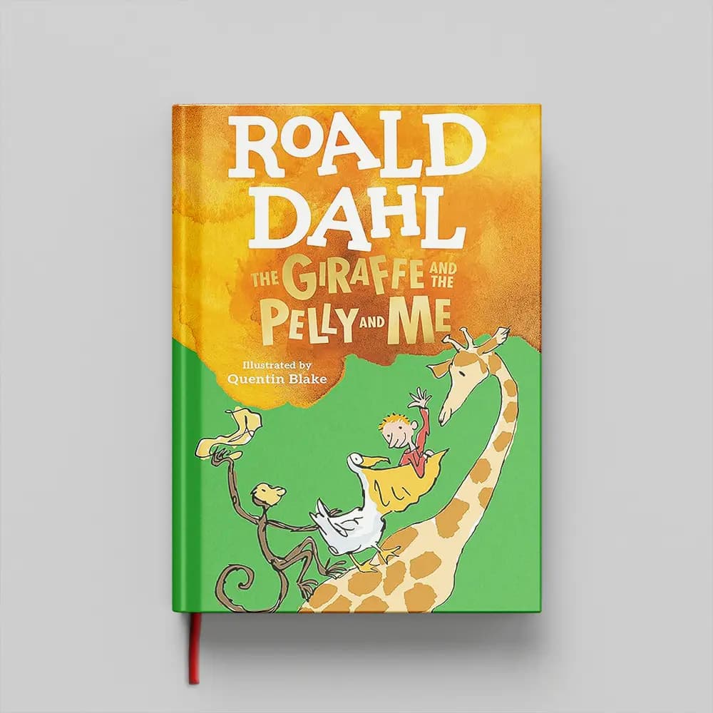 کتاب The Giraffe and the Petty and Me Roald Dahl جلد سخت (HARDCOVER)